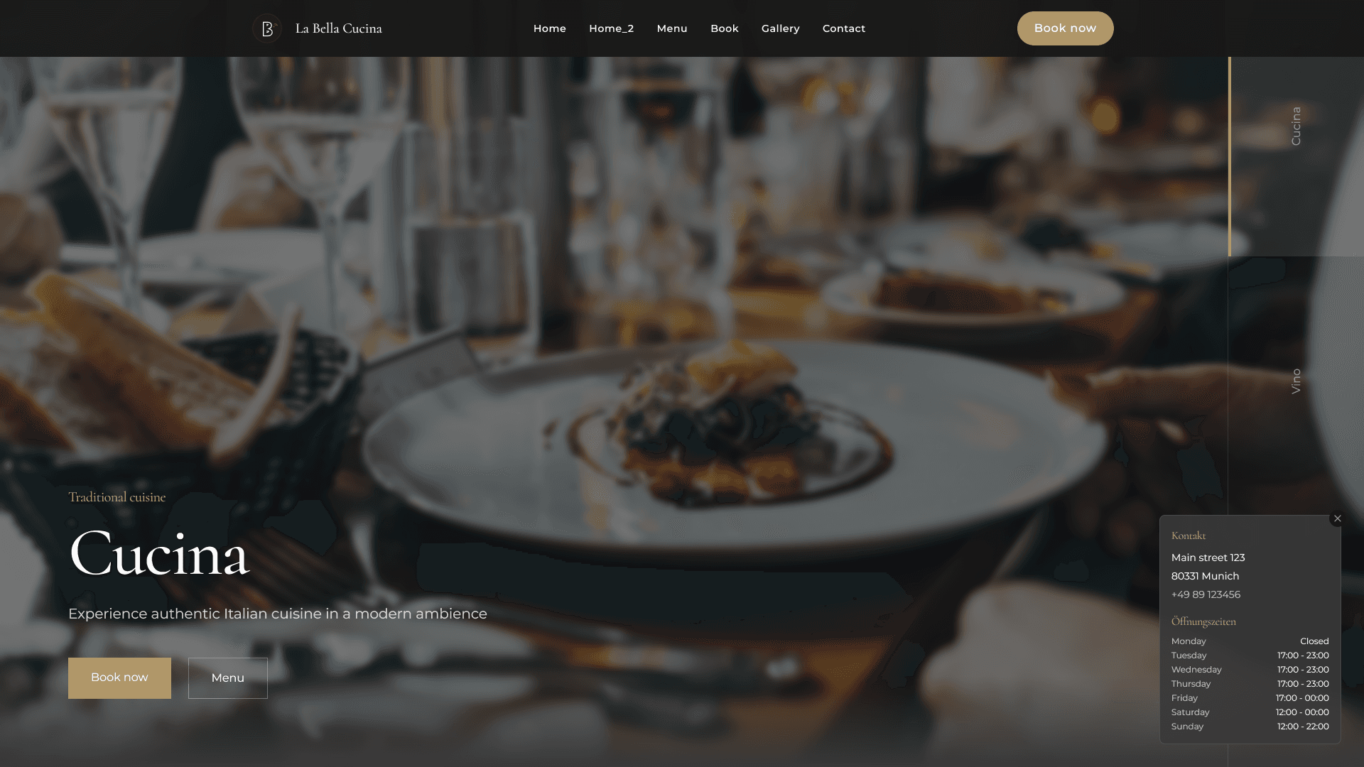 La Bella Cucina Template - Bild 1